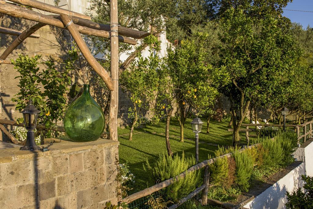 Villa Carolina Sorrento Private Heated Pool And Sea View ภายนอก รูปภาพ